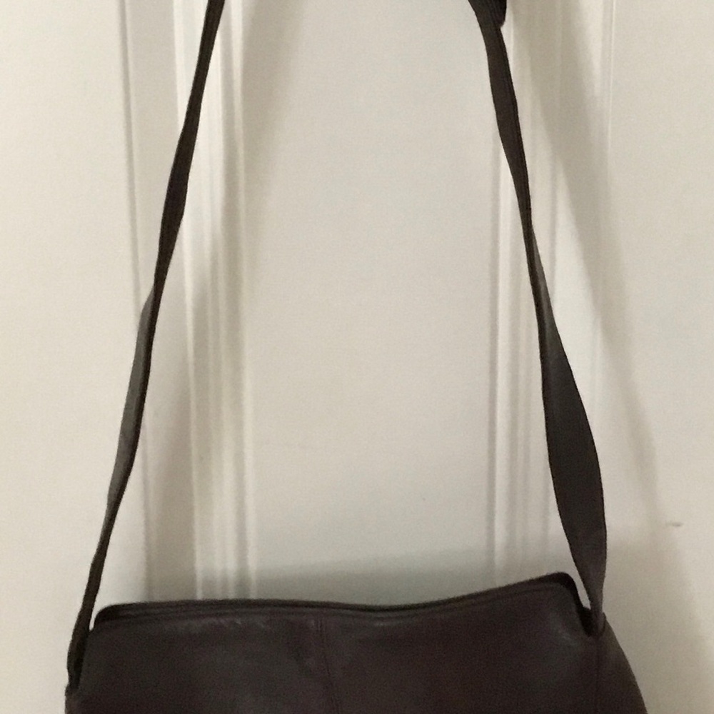 Brown Leather Crossbody